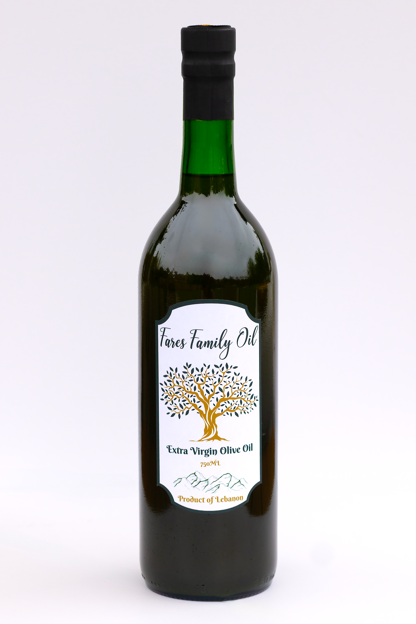 Fares Family Olive Oil Winter Harvest 750ML (25.4oz) and 500ML (16.9oz) Bottles