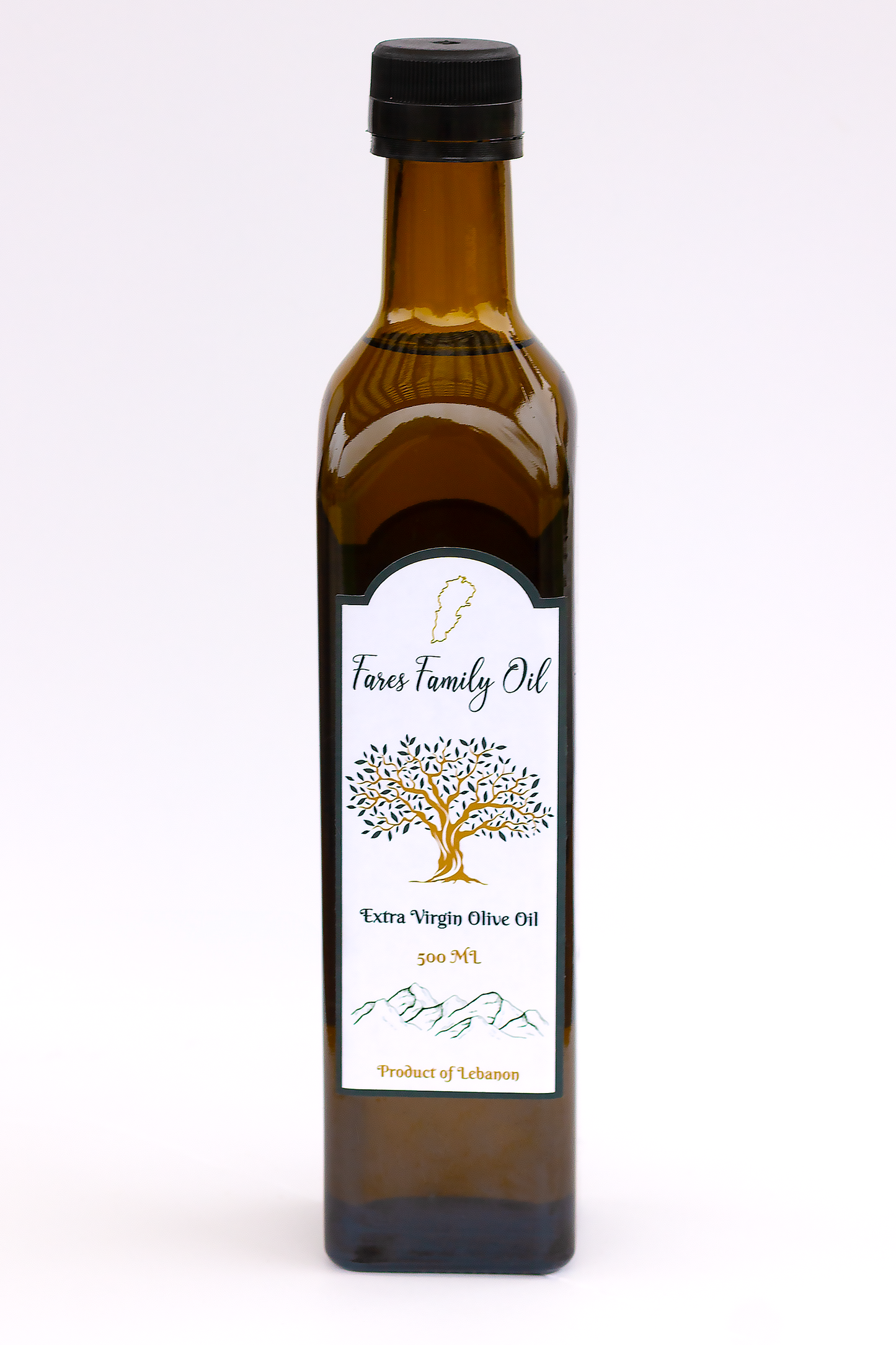 Fares Family Olive Oil Winter Harvest 750ML (25.4oz) and 500ML (16.9oz) Bottles